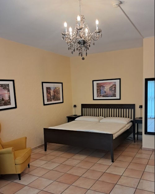 Chambre à coucher et salon Chambre familiale standard